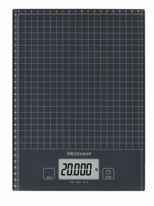 Keukenweegschaal KS 240 - XL | Medisana